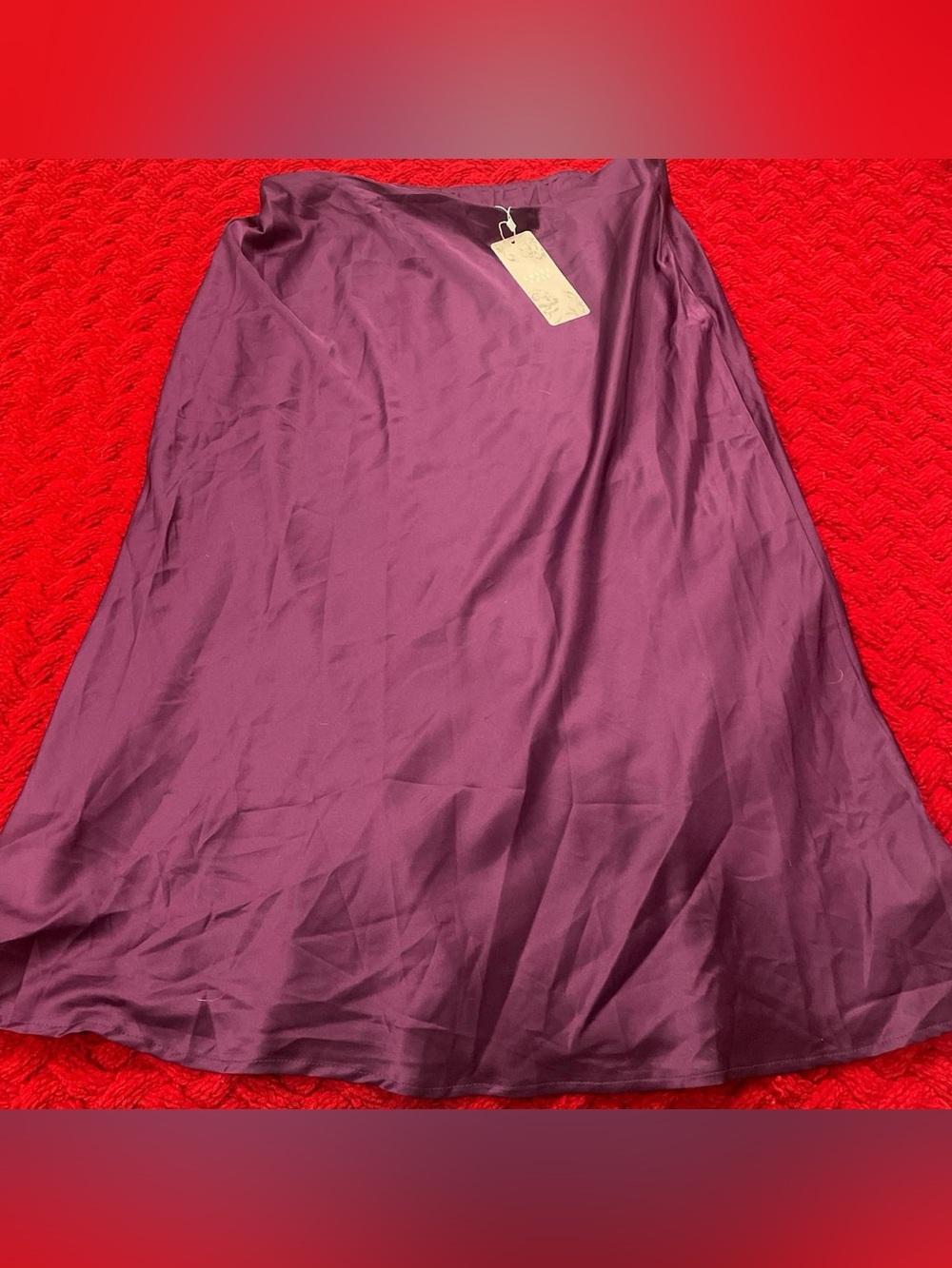 Purple A-Line Women’s Skirt
